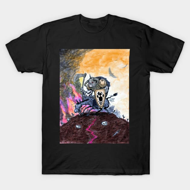 Death Dealer T-Shirt by Gus the little guy